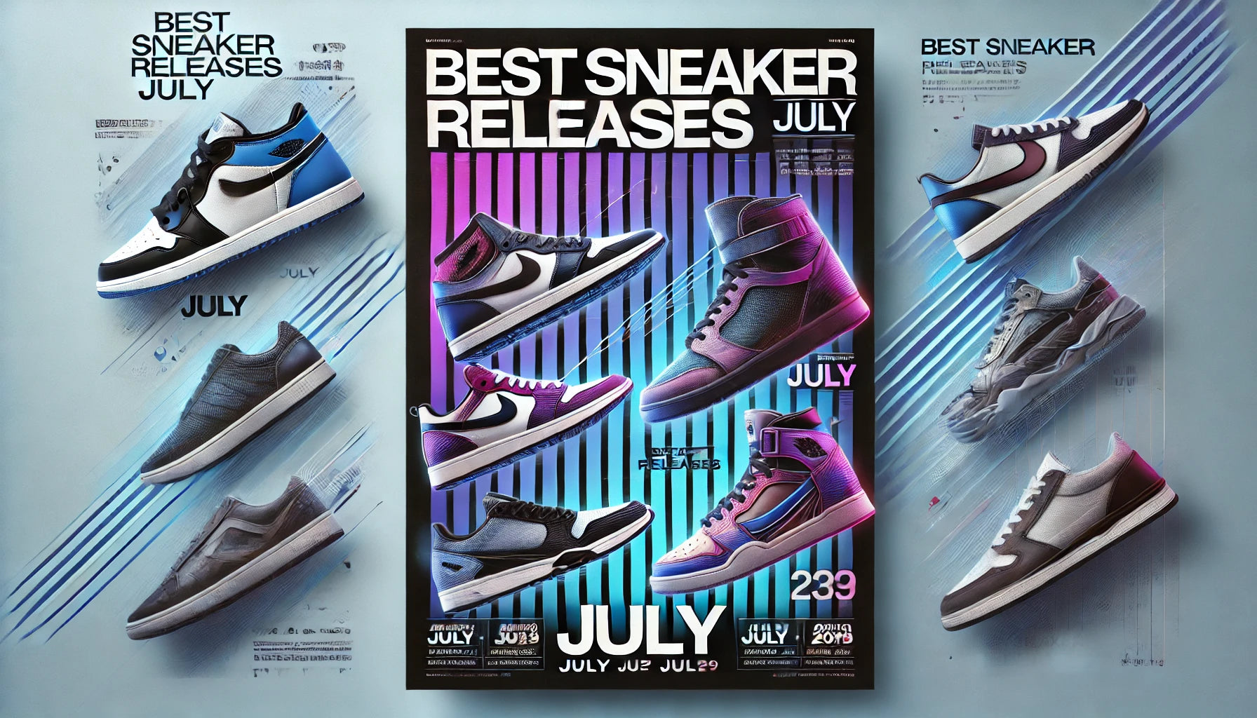 Top 5 Sneaker Releases July 2024 CrepProtect EU