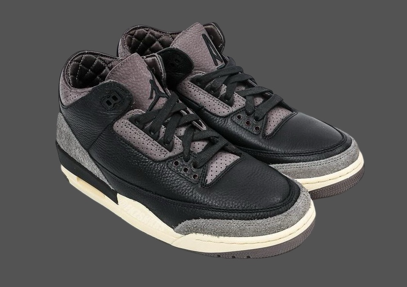 Primeiro Olhar: A Ma Maniére x Air Jordan 3 'Black' – CrepProtect EU