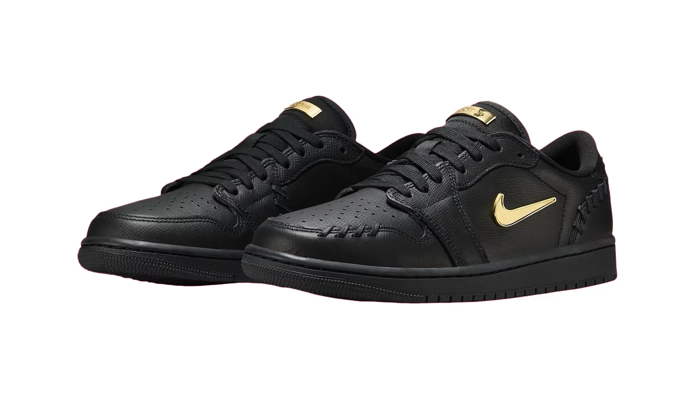 Air Jordan 1 Low Method of Make Black CrepProtect EU