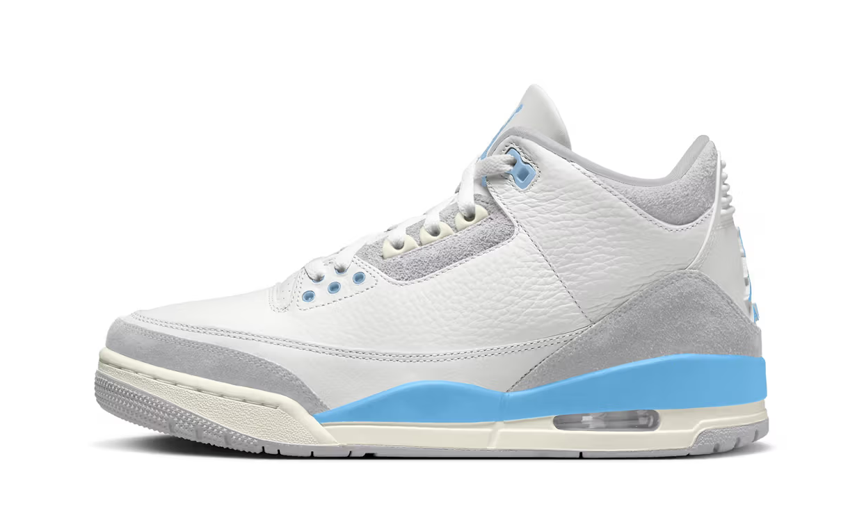 Jordan 3 harbor blue best sale