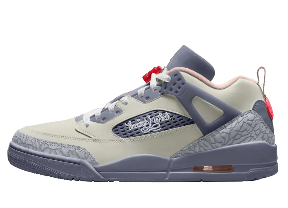 PSG x Jordan Spizike Low Receives the Sail Grey Treatment CrepProtect EU