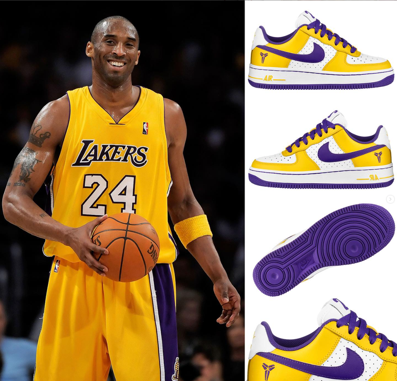 Kobe Bryant Air Force 1 Low Summer Rumor CrepProtect EU