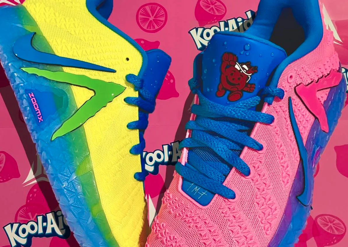 Nike Ja 3 x Kool-Aid Hits With 'Pink Lemonade' Flavour Nike Ja 3 x Kool-Aid Hits With 'Pink Lemonade' Flavour