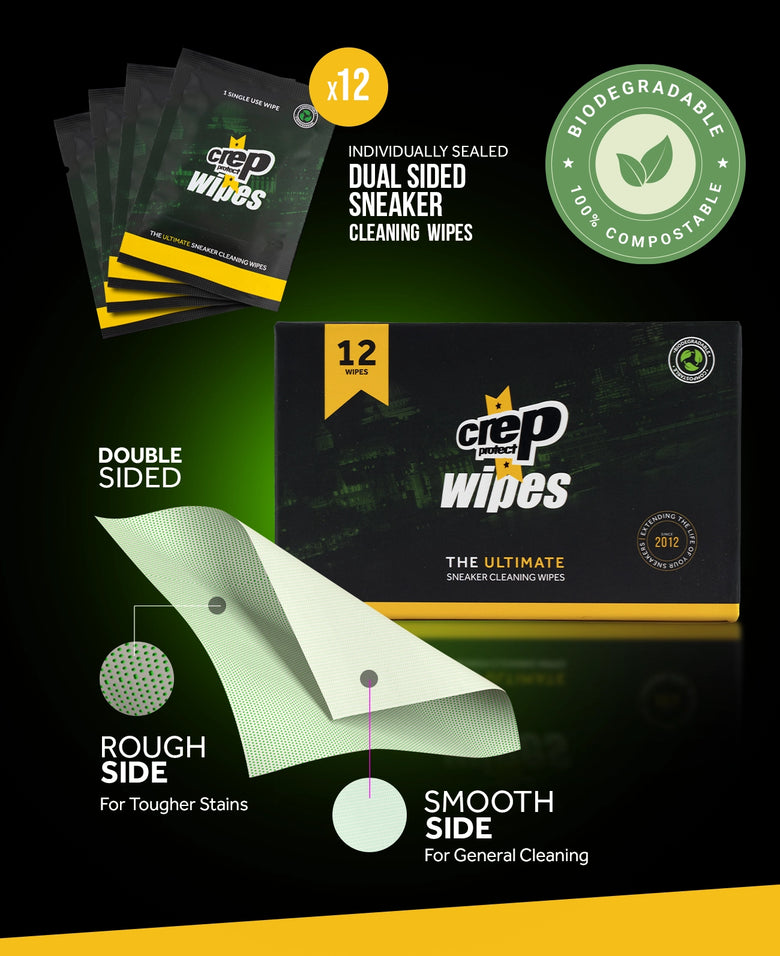 Crep protect wipes: convenient and effective sneaker cleaning solution
