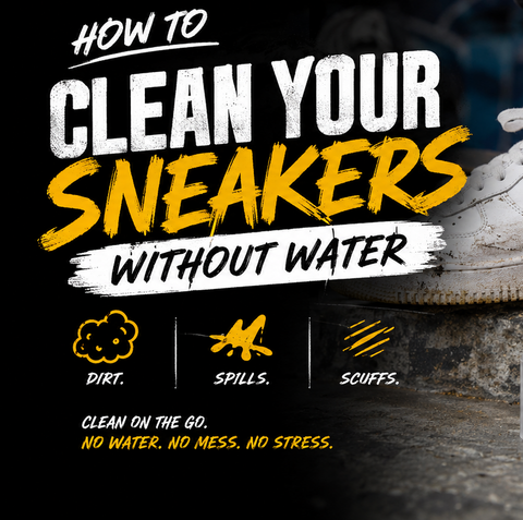 How To Clean Your Sneakers Without Water