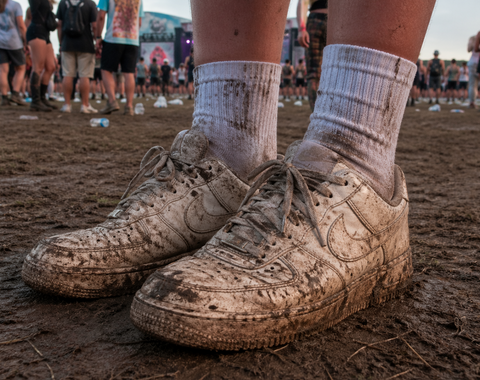 How To Clean Your Shoes Post Festival