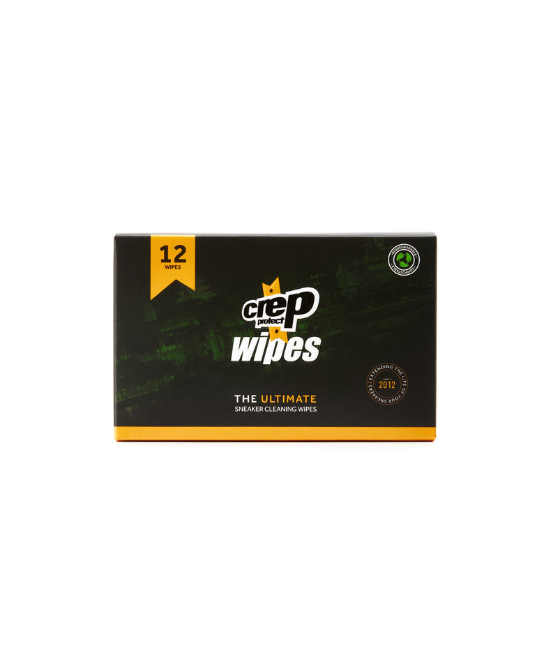 Crep Protect wipes for quick & easy sneaker cleaning on-the-go